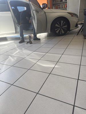 Replacing passages window