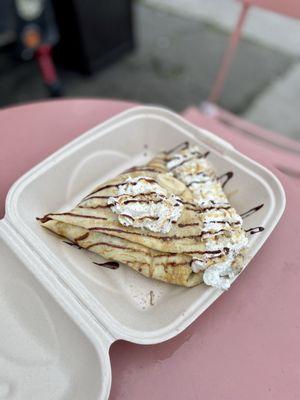 Neuschwanstein with vanilla ice cream. Delish!!