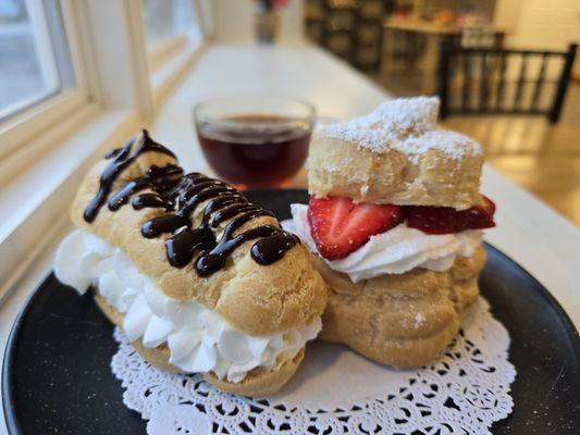 Cream Puffs and Eclairs