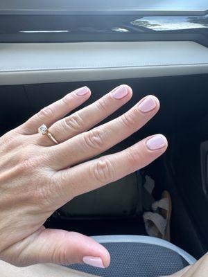 Ballet pink! They did a great job!