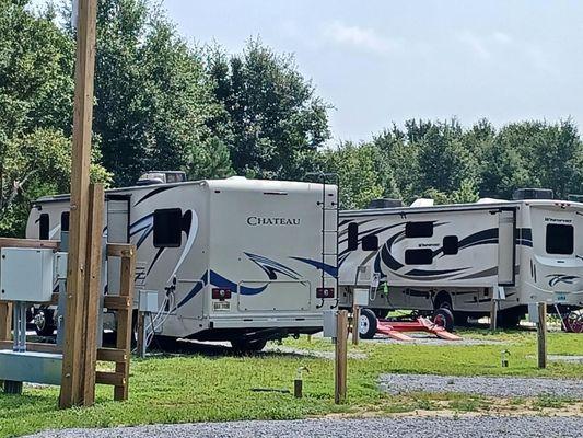 A 16 site RV park with peace and quiet.