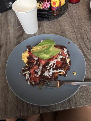 Jens Jen's Arepa Stack Breakfast