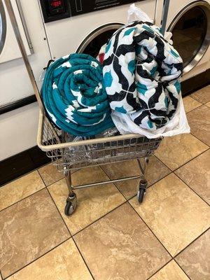 Clean and Gain smelling blankets