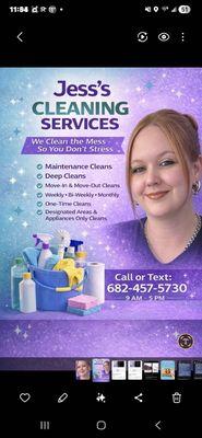 Jess’s Cleaning Services