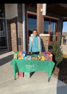 We support Girl Scouts