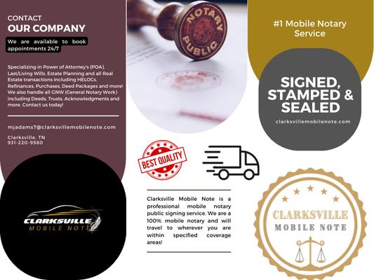 Clarksville Mobile Note