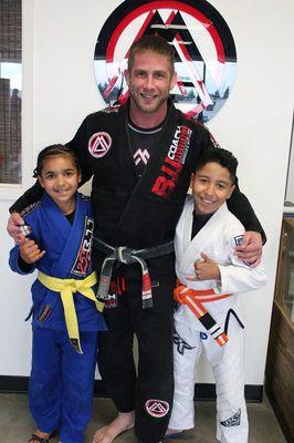 My daughter her professor and her training partner