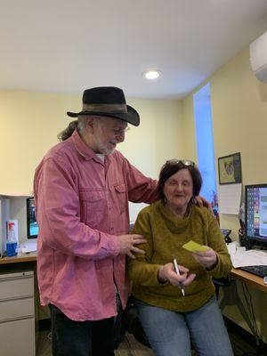 Proud author and printer w new poetry volume