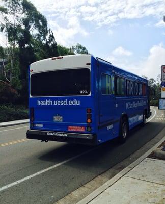 UCSD Campus Shuttle - Campus Loop Route