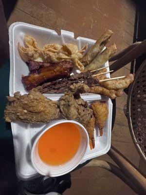 Pu Pu platter for 2