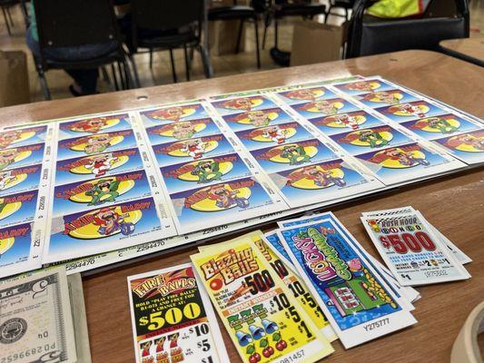 strips and pull tabs