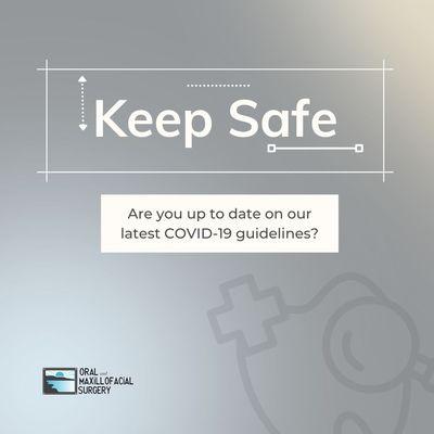 Our highest priority is to ensure the safety of our patients, staff and community.