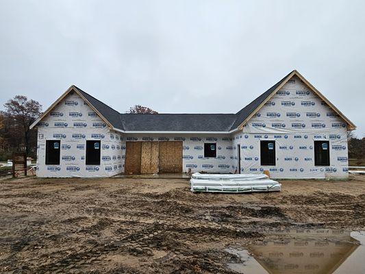 Straight Stud Construction