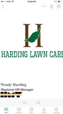 Harding lawn care