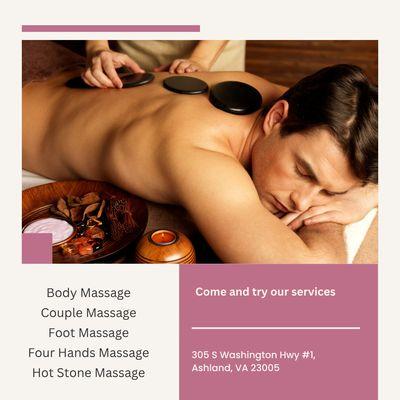 Come and try our services