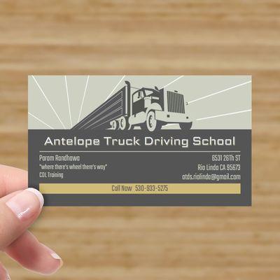 Antelope Truck Driving School