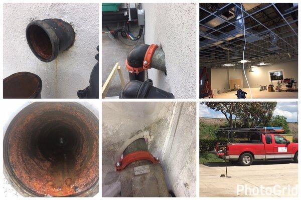 6" pipe repair