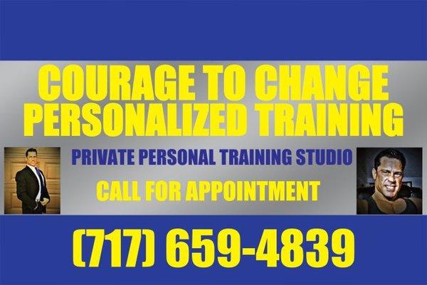 COURAGE TO CHANGE PERSONALIZED TRAINING
