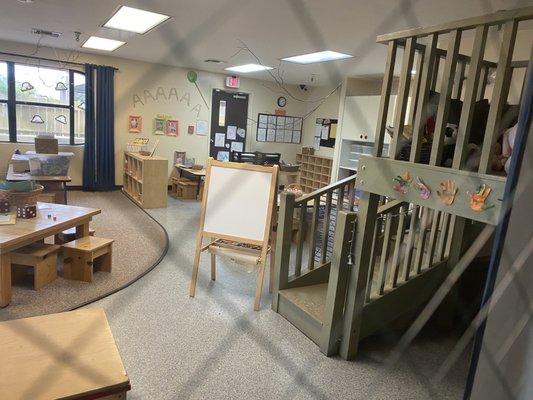 classroom very clean