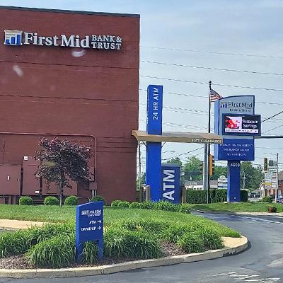 First Mid Bank & Trust Fairview Heights - ATM, Drive-up