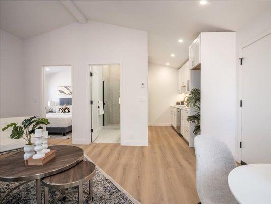 Living room renovation in East Palo Alto