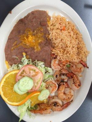 Garlic Shrimp-not on menu, but good!