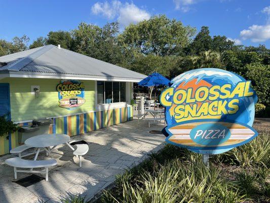 Colossal Snacks Pizza, Adventure Island, Tampa