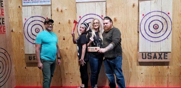 You get to do a group photo at the end