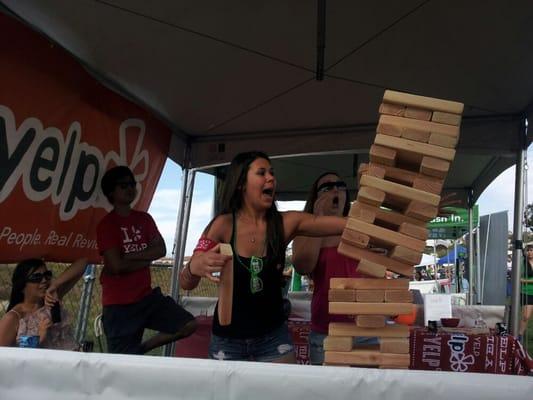 Giant Jenga!