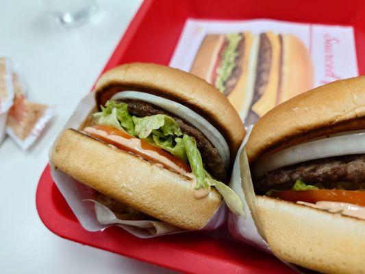 Hamburgers with Onion.