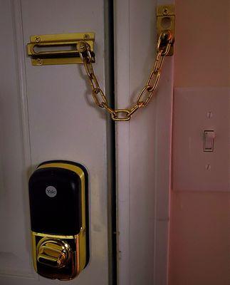 Hubs has seriously locked this door at night. Just in case... - 8/30/2025