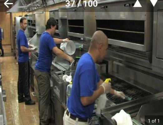 Deep Cleaning of Kitchen