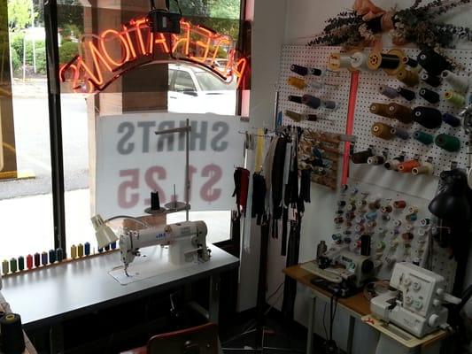 We provide on-site alteration.