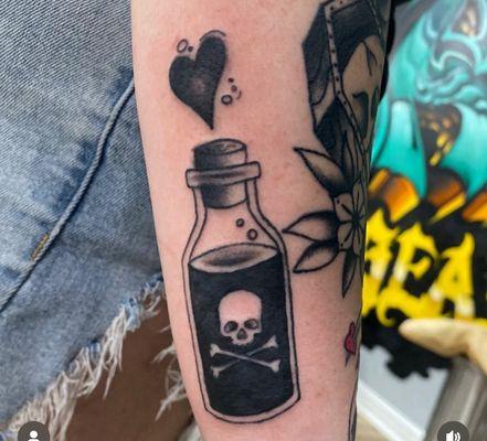 Poison love potion bottle by lil Mikey g