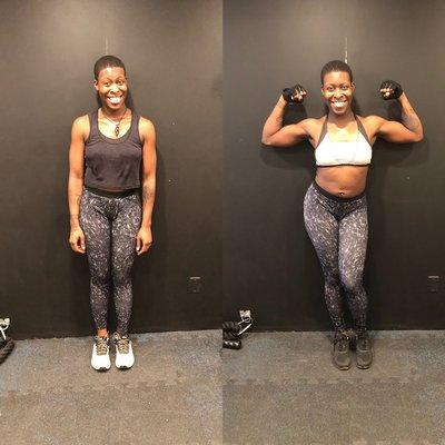 Fantastic client transformation!!! Hard work and commitment pays off.