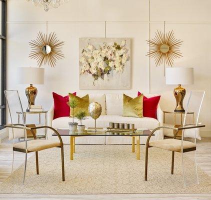 A fresh vignette to make any room pop.