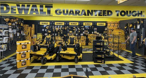 DeWALT section @ the Cub Cadet Outlet