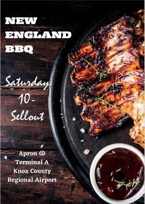 BBQ Saturdays beginning in April