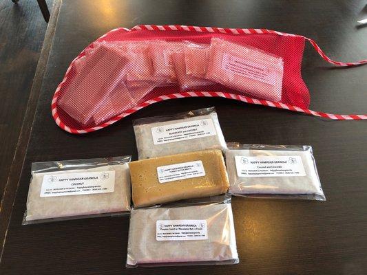 The best granola bars in town! Check it out at Koko Marina on Saturday 10-3!