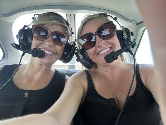 Backseat with my sister