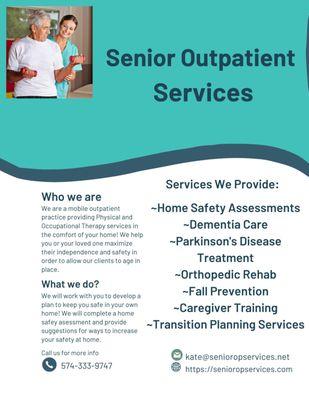Senior Outpatient Services