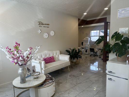 Entrance and waiting area