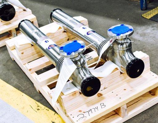 Enerquip Sanitary Shell and Tube Heat Exchanger