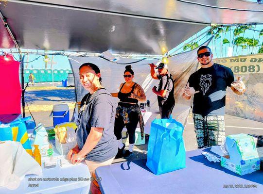 Bang Um Out Grinz @ the 28th annual KWXX Ho'olaulea. 1/18/25, 4:30pm-10:30pm. Downtown Hilo.