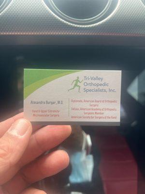 Tri-Valley Orthopedic Specialists, Inc.