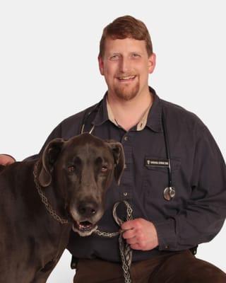 Dr. Stewart - a compassionate vet, caring about animals and their people. Providing complete medical, dental, and surgical care.