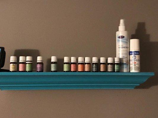 Aromatherapy and Biofreeze Available at no extra cost