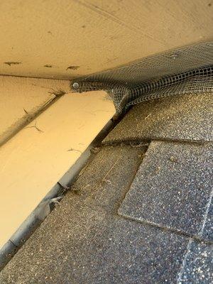 Roof return to attic