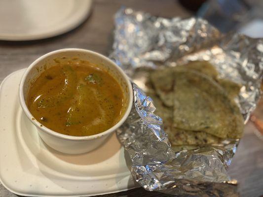 Roti Curry-- so good