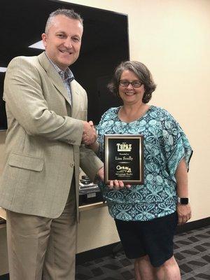 2017 Topaz Award Recipient